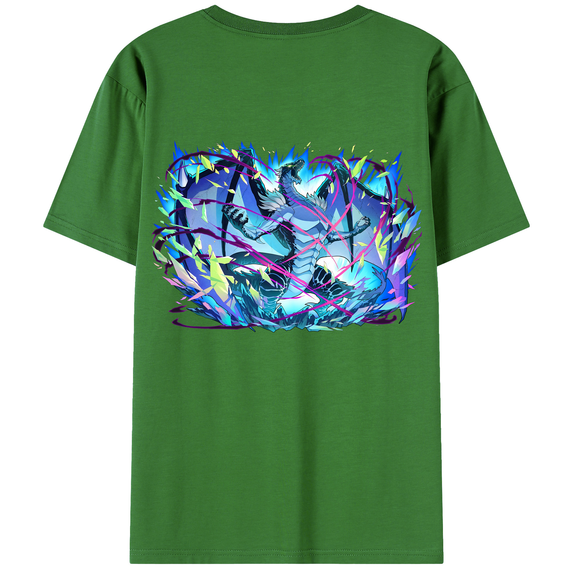 （画像用） 転スラ Regarding Reincarnated to Slime レディース半袖Tシャツ(バックプリント)